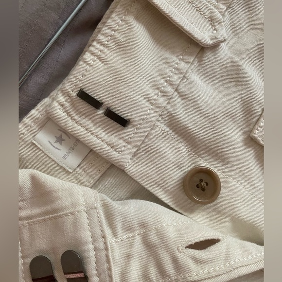 NWOT Gap cotton/linen skirt with a belt  - size 0 - Picture 3 of 11